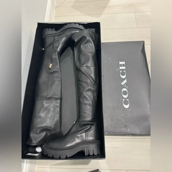 $415 COACHWomen's Jolie Over The Knee Boots size 7